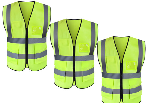 Warnweste reflexweste - 3x,
