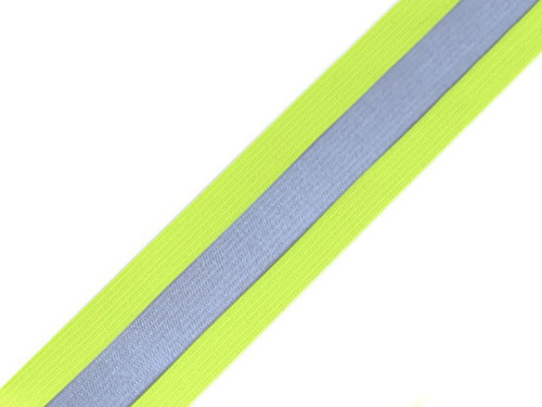 Gummiband reflektierend - gummiband, 1m