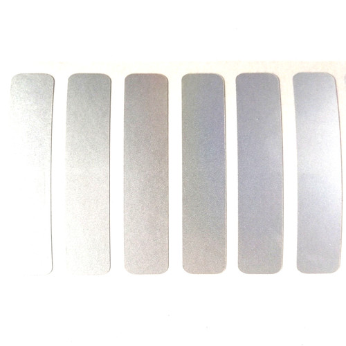 Silber weiss reflektierend - silber,