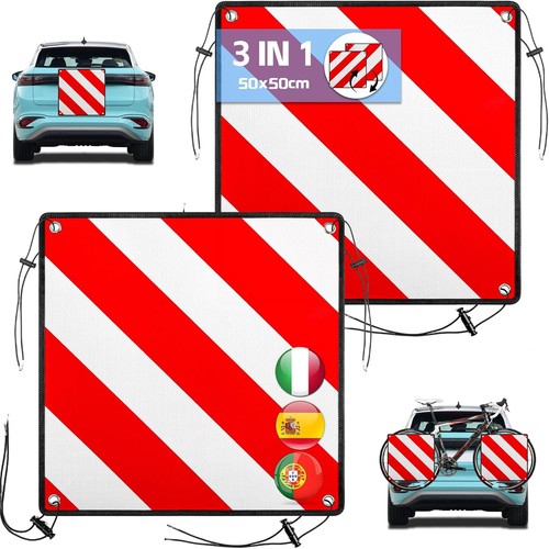 1alu warntafel für italien - 1x,