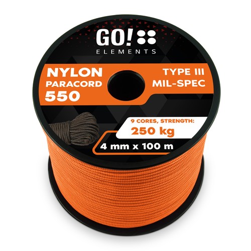 Paracord seil 4mm typ 550 - paracord,