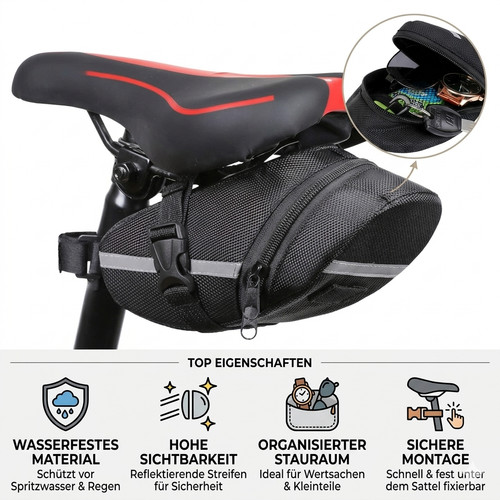 Fahrradtasche satteltasche - fahrradtasche,