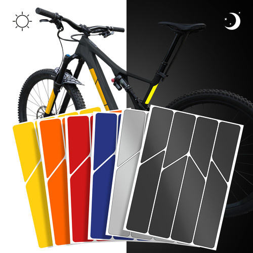 Reflektierende aufkleber set - set, |
