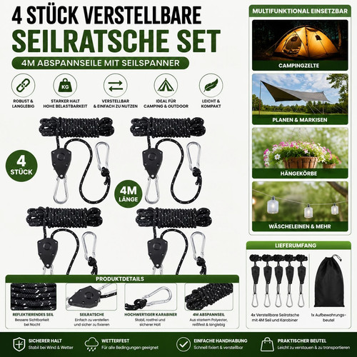 Stück verstellbare - 4,