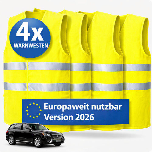 Warnweste für auto - warnweste,