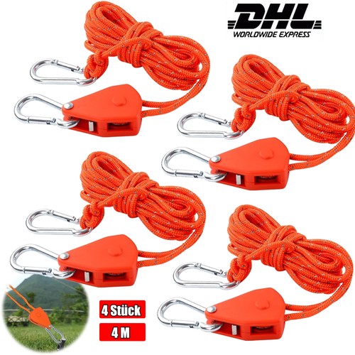 4pcs spannseile zeltschnur - 4pcs,