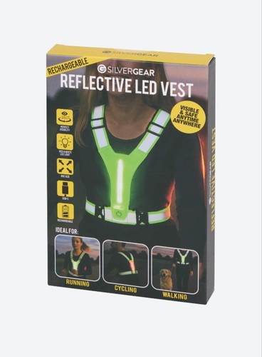 Silvergear reflective led - reflective, vest