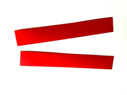 Rot reflektierend aufkleber - 2,