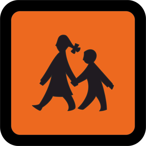 Schulbusschild saugnapffolie - schulbusschild,,